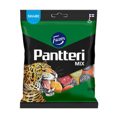 Fazer Pantteri Mix Licorice 230g - Salty-Sweet Treats - Soposopo