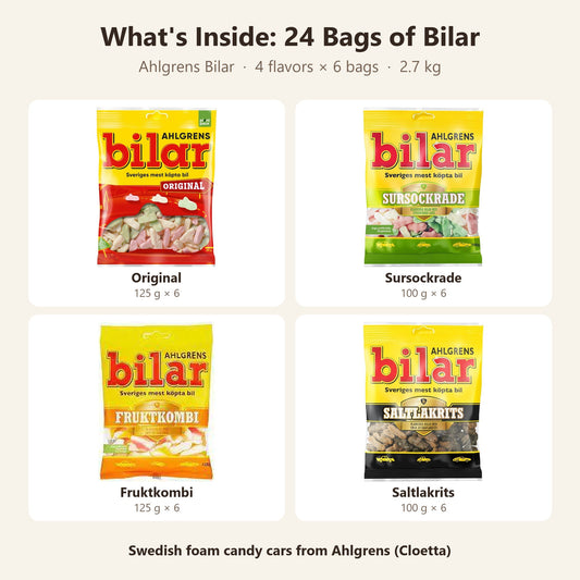 What's inside: Ahlgrens Bilar