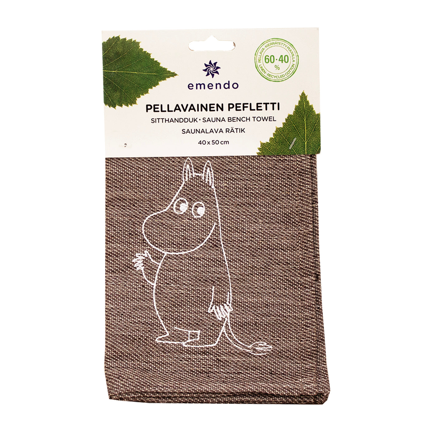 Emendo Moomin sauna seat cover. brown - Soposopo