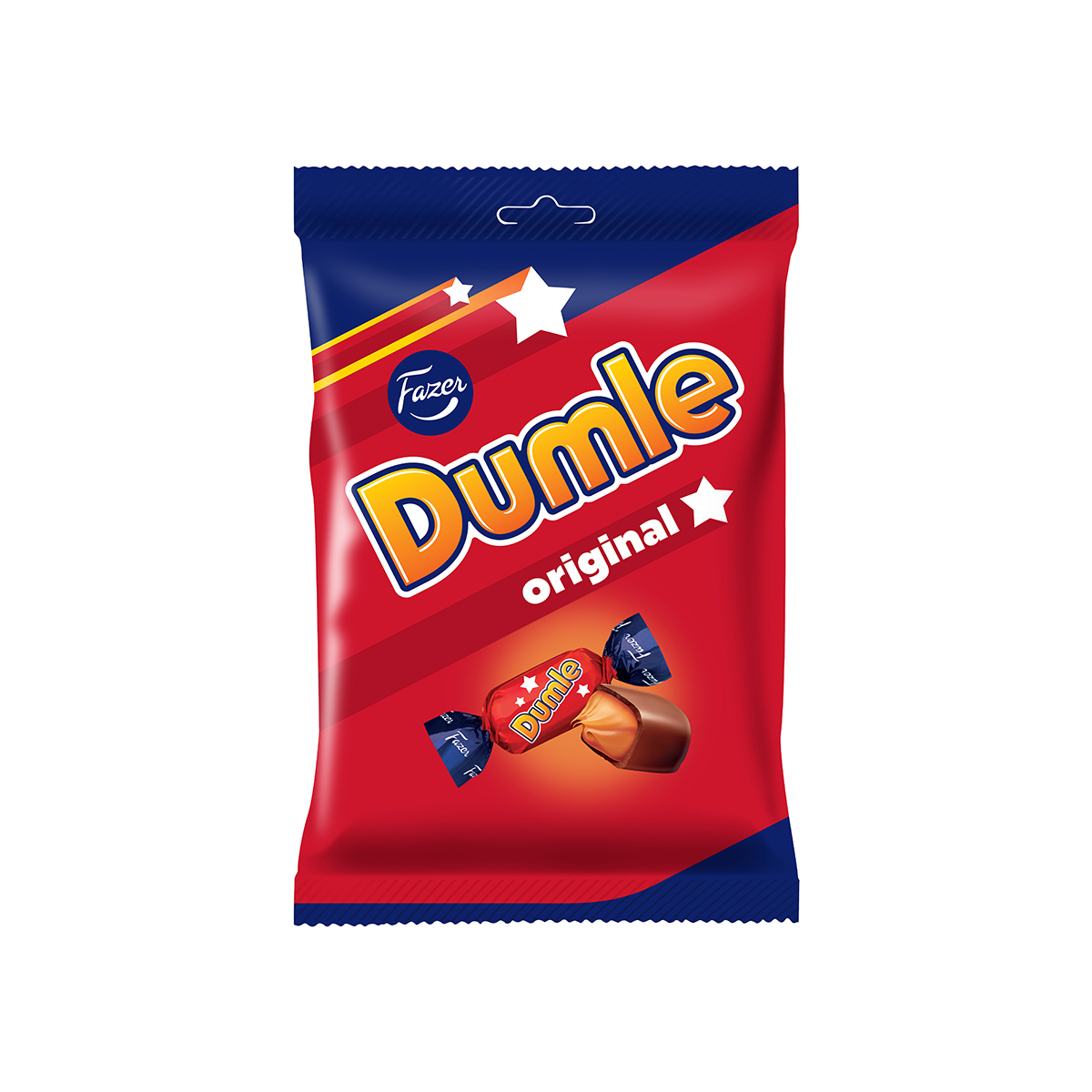 Fazer Dumle Original Chocolate Soft Chewy Toffee 200g - Soposopo