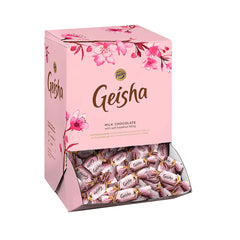 Fazer Geisha Milk Chocolate with Hazelnut Filling 3kg Box - Soposopo