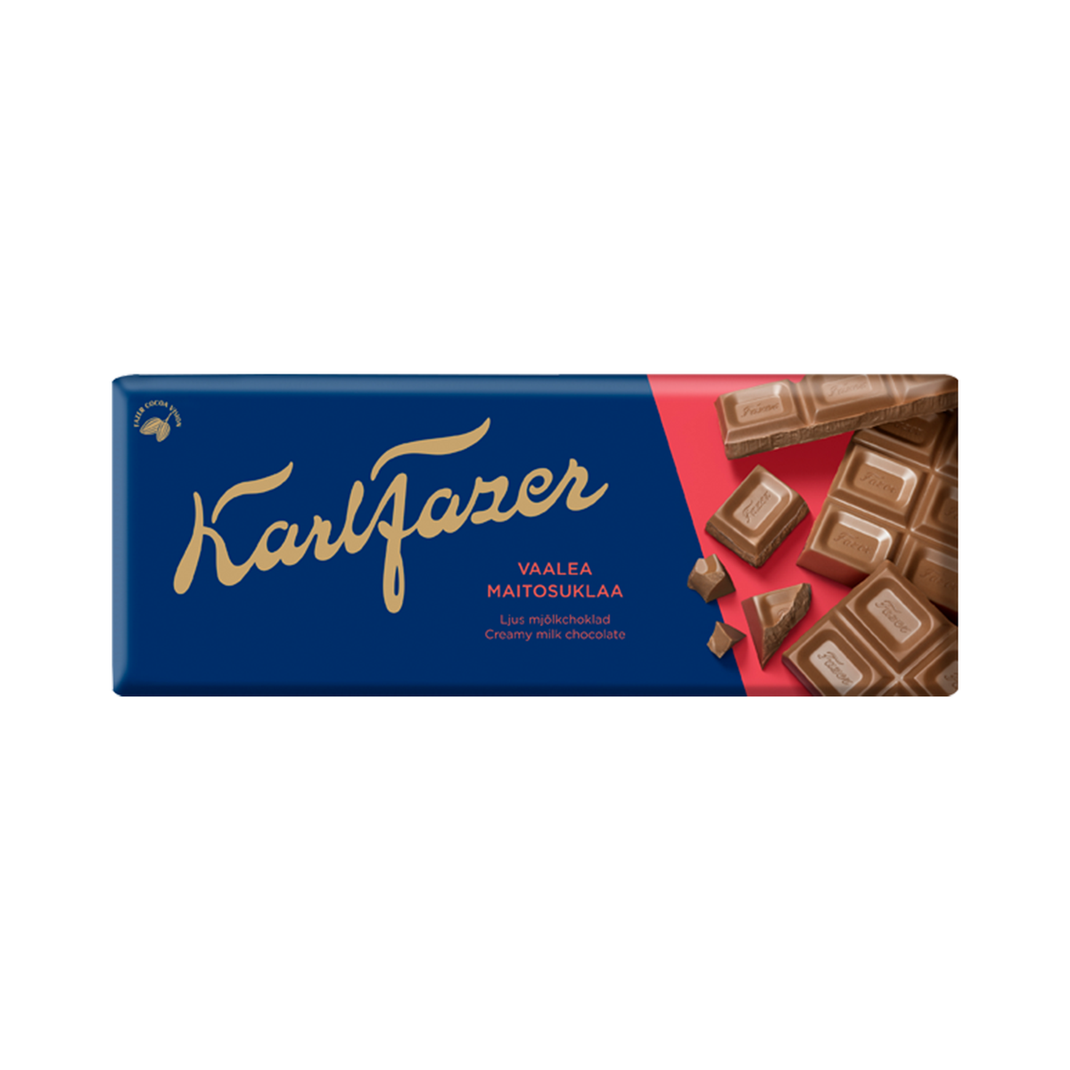 Fazer Creamy Milk Chocolate Bar 180g - Soposopo
