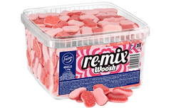 Fazer Remix Woosh Bulk Candy 1.5 kg | Soft Two-Layer Foam Candies