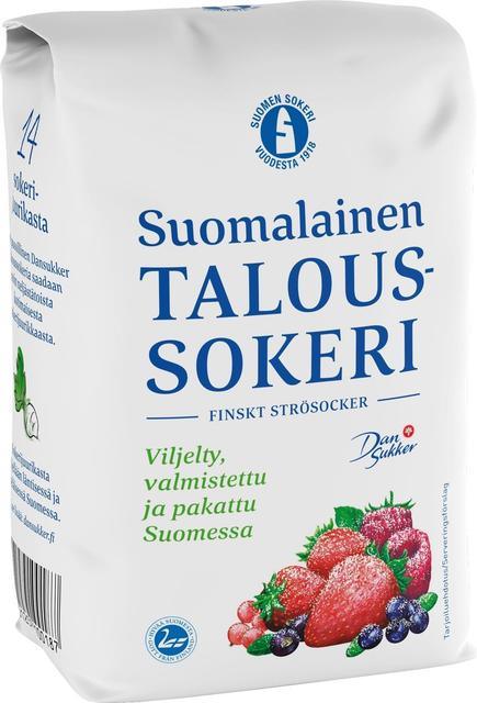 Dansukker Finnish Household Sugar 1kg - Soposopo