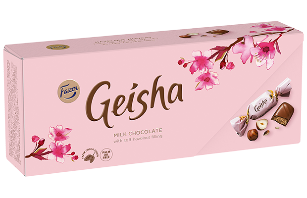 Fazer Geisha Original Finnish Milk Chocolate 1 Box 250g