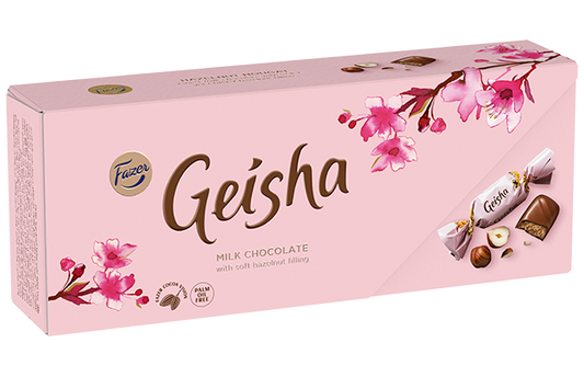 Fazer Geisha Orijinal Finlandiya Sütlü Çikolata 1 Kutu 250g