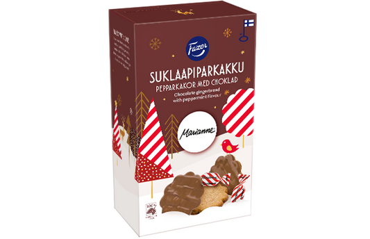 Fazer Piparkakku Marianne 175 g | Peppermint Gingerbread Cookies