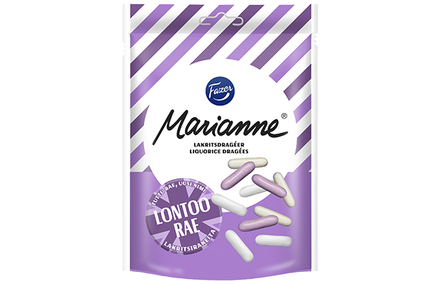 Fazer Marianne Lakritsirae 150 g | Crispy Coated Licorice Pearls