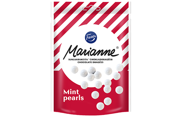 Fazer Marianne Minttusuklaa Suklaahelmi 150 g | Dark Chocolate Pearls