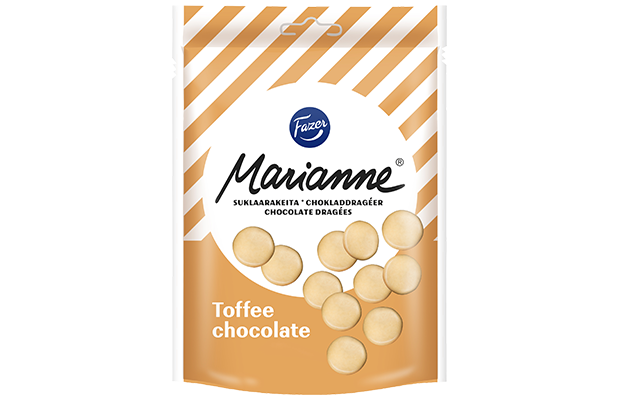 Fazer Marianne Toffee Suklaarae 150 g | Toffee-Flavored Milk Chocolate