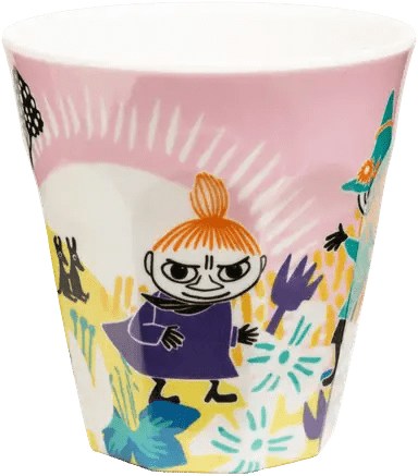 Martinex Moomin melamine mug Morning in the Meadow 2.25 dl - Soposopo