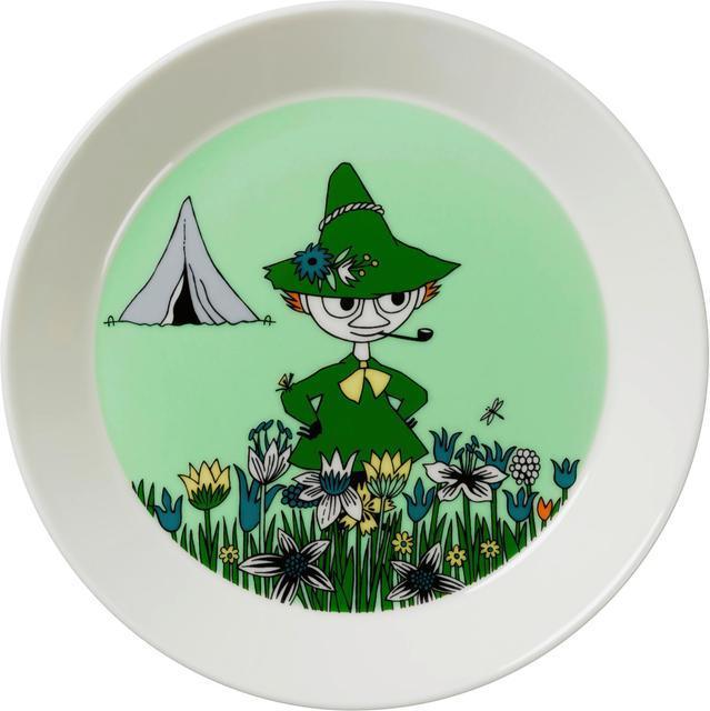 Moomin Arabia Plate Snufkin 19cm - Soposopo