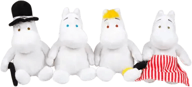 Moomin soft toy Moomintroll 22 cm - Soposopo