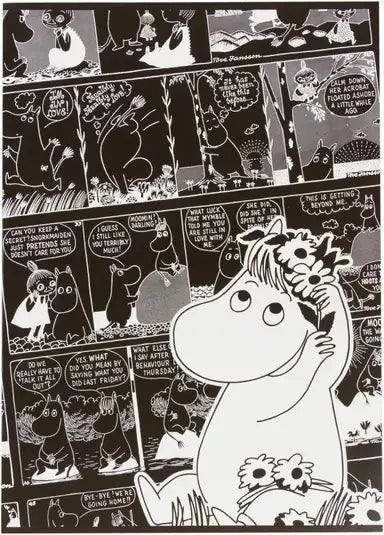 Moomin stapled notebook A4/40 - Soposopo