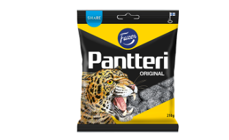 Fazer Pantteri 감초 와인 껌 180g - 핀란드 사탕
