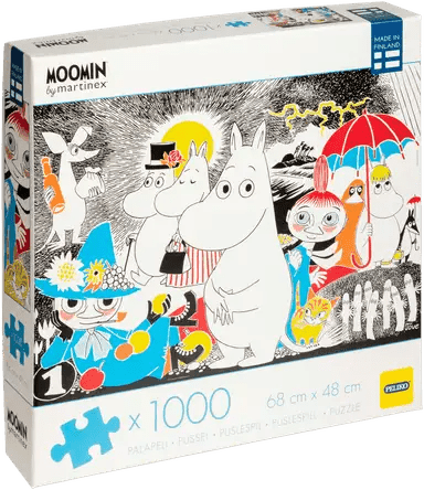 Peliko puzzle Moomin 1000 pieces Comic Book Cover 1 - Soposopo