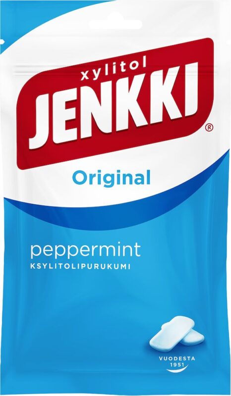 Cloetta Jenkki Peppermint Chewing Gum 100g - Soposopo