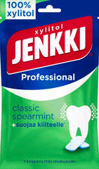 Cloetta Jenkki Xylitol Spearmint Chewing Gum 70g Pack - Soposopo