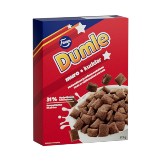 Dumle Cereal 375g - Chocolate Toffee Crunch Oats - Soposopo