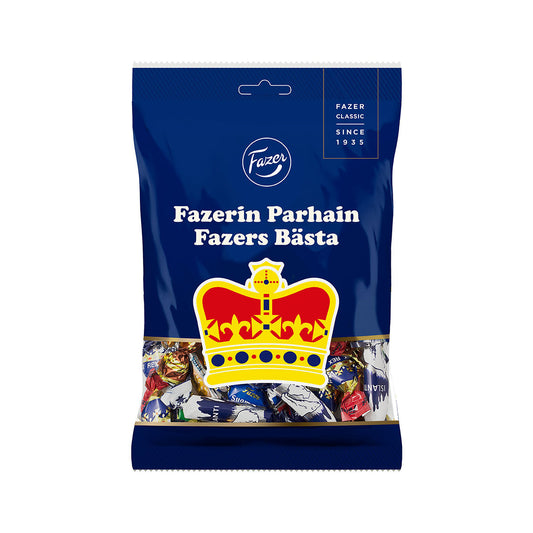 Fazer Parhain Filled Candy 220g - 7 Flavors Mix - Soposopo