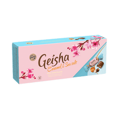 Fazer Geisha Seasalt & Caramel chocolate 1 Box of 250g - Soposopo