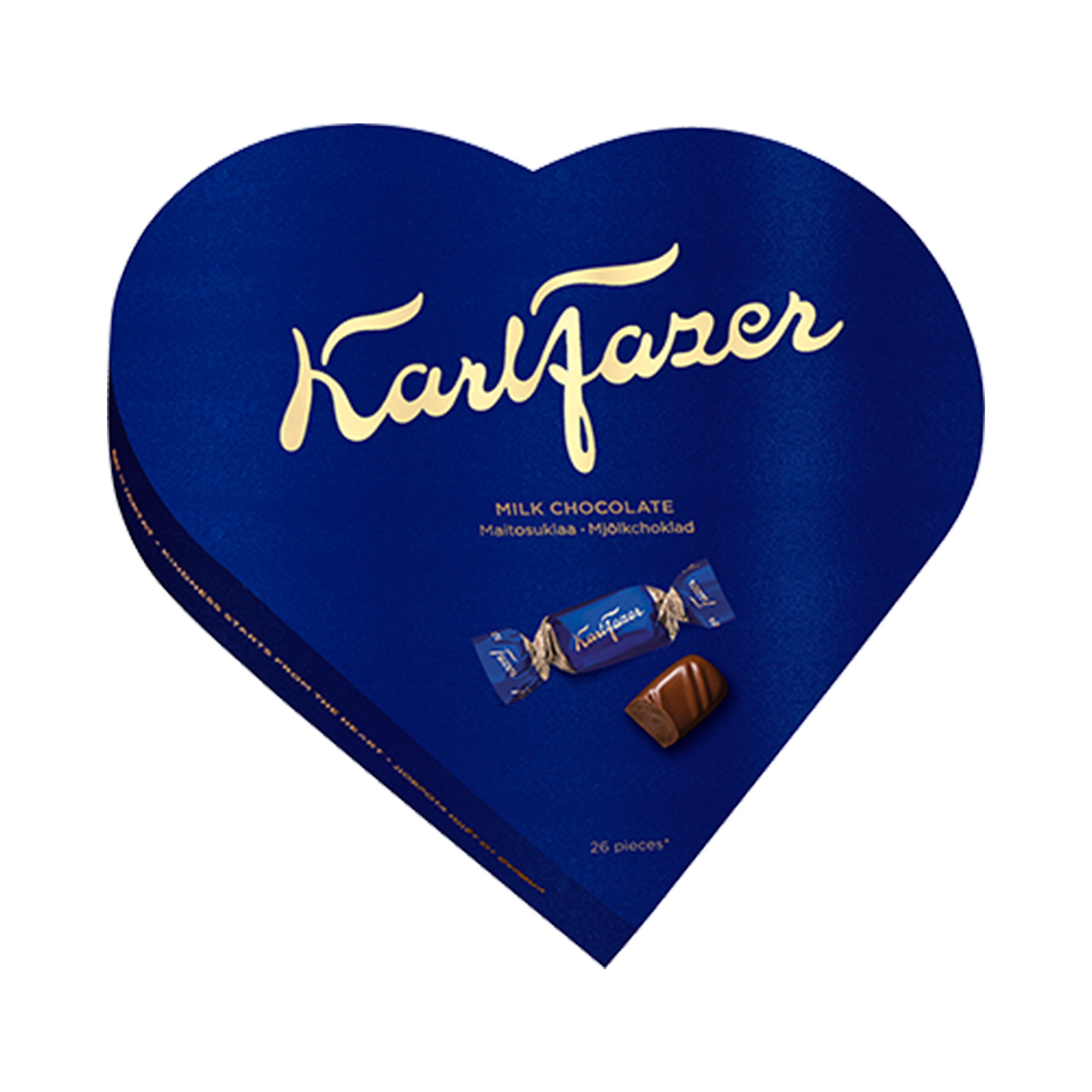 Fazer Karl Fazer Heart Chocolate 195g Box - Soposopo