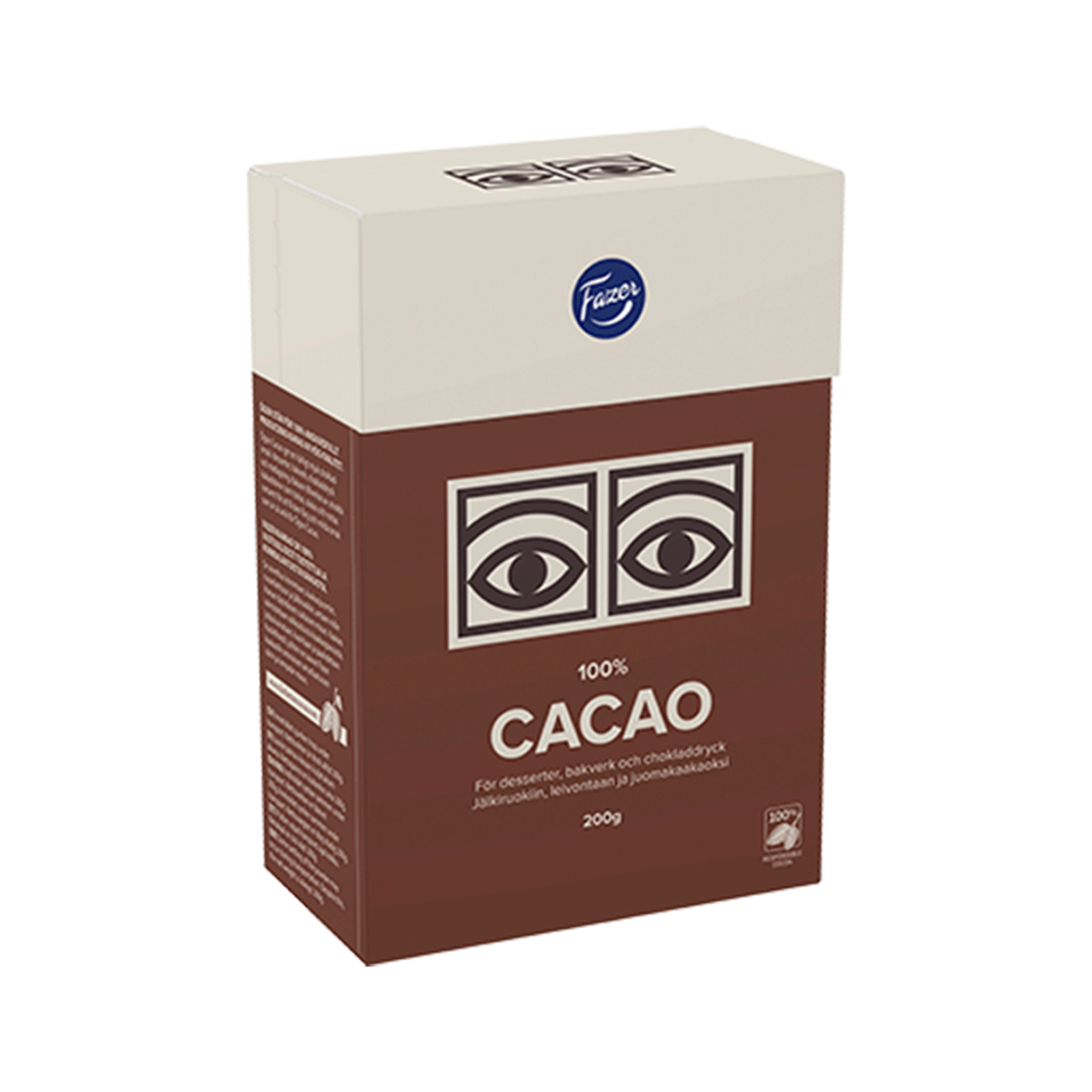 Fazer Cacao Original Chocolate 200g - Finnish Chocolate Box - Soposopo