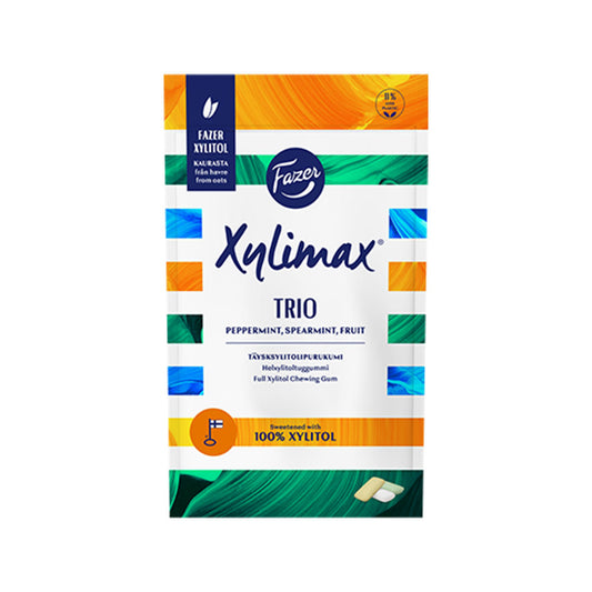Fazer Xylimax Trio Xylitol Chewing Gum 130g Pack - Soposopo