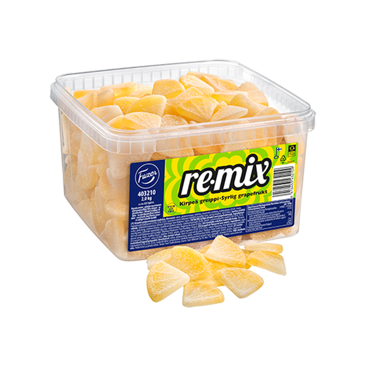 Fazer Remix Grapefruit Wine Gummies 2kg Box - Soposopo