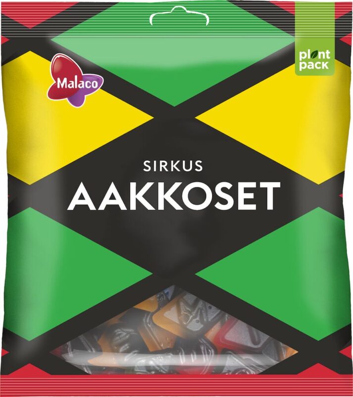 Malaco Alphabets Circus Candy Mix 340g - Fruit & Sarmaki - Soposopo