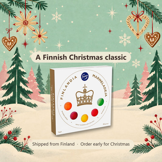 Fazer Finlandia 500 g - Finnish Christmas gift, shipped from Finland
