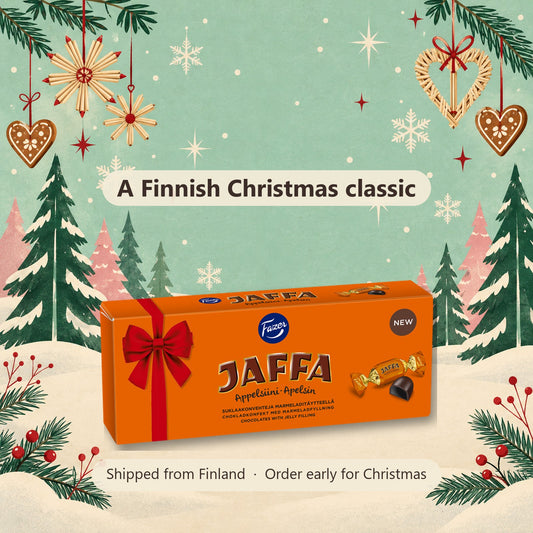 Fazer Jaffa Orange Chocolate Pralines 295g - Finnish Christmas gift, shipped from Finland
