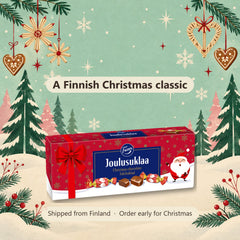 Fazer Joulusuklaa Christmas Chocolate Pralines 295g - Finnish Christmas gift, shipped from Finland