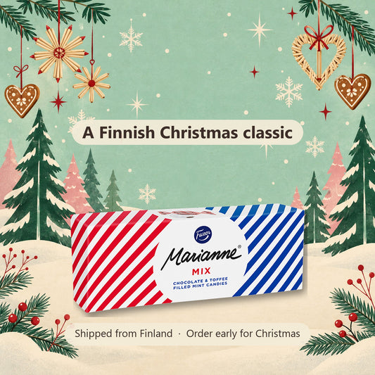 Fazer Marianne Mix Candy Box 300g - Finnish Christmas gift, shipped from Finland