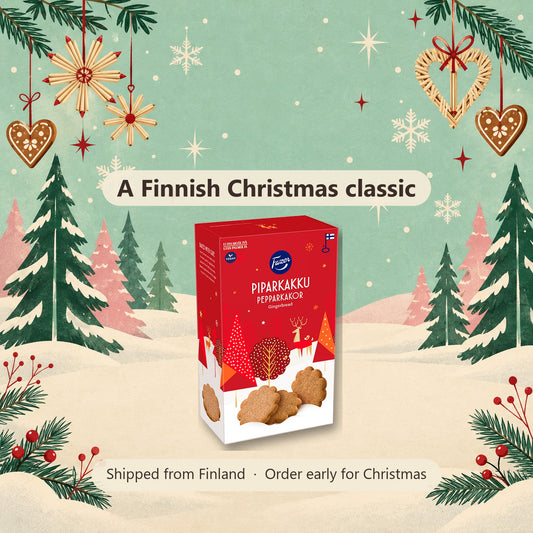 Fazer Piparkakku 175 g - Finnish Christmas gift, shipped from Finland