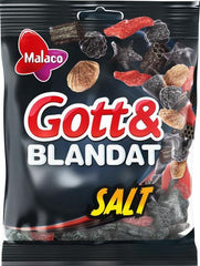 Good & Mixed Salt Malaco Licorice  150g - 5.29oz | Soposopo