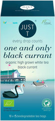 Just T 18x1g One and only black currant White tea Black currant organic All Just T products