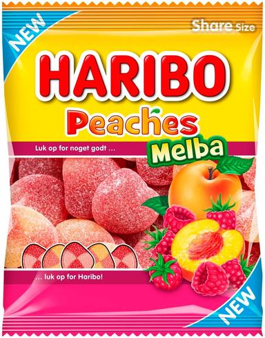 HARIBO Peaches Melba 120g Candy bag