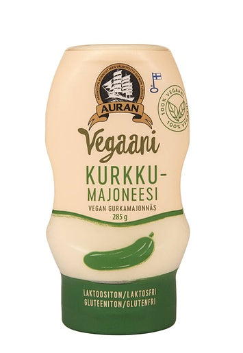 Auran Vegan Cucumber Mayonnaise sauce 1 Jar of 285g 10.1oz