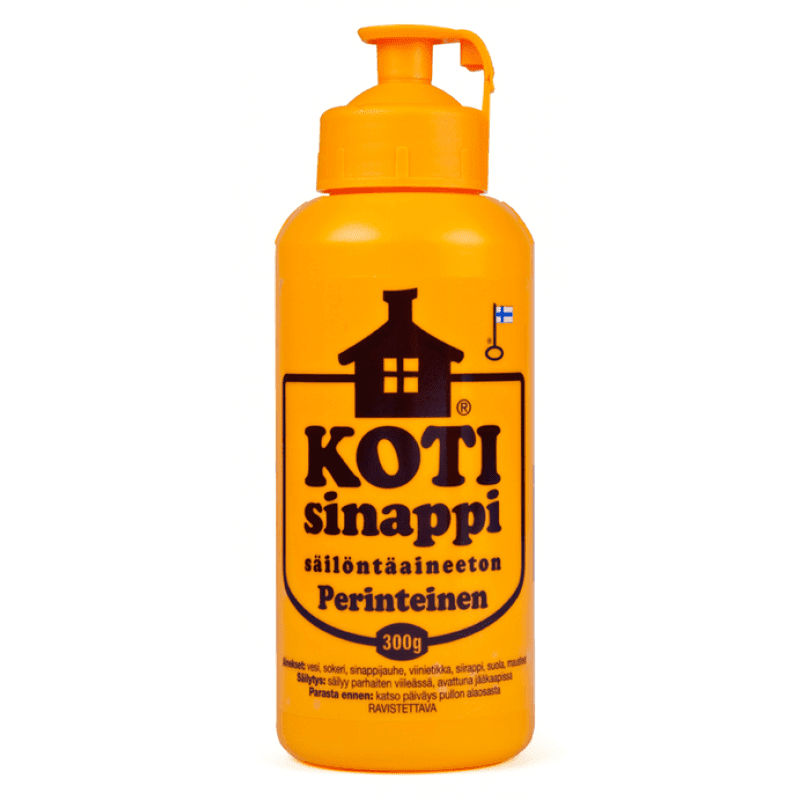 Kotisinappi TRADITIONAL MUSTARD Mustard 1 Pack of 300g 10.6oz | Soposopo