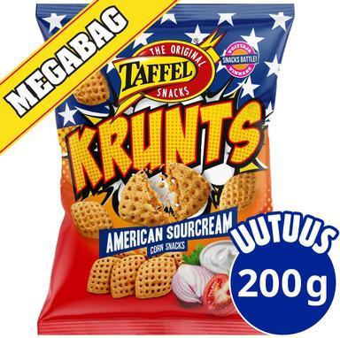 Taffel Krunts American French cream flavoured corn snacks 200g | Soposopo