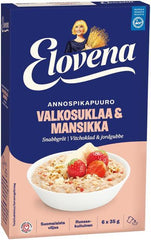 Elovena 210g white chocolate-strawberry instant porridge | Soposopo