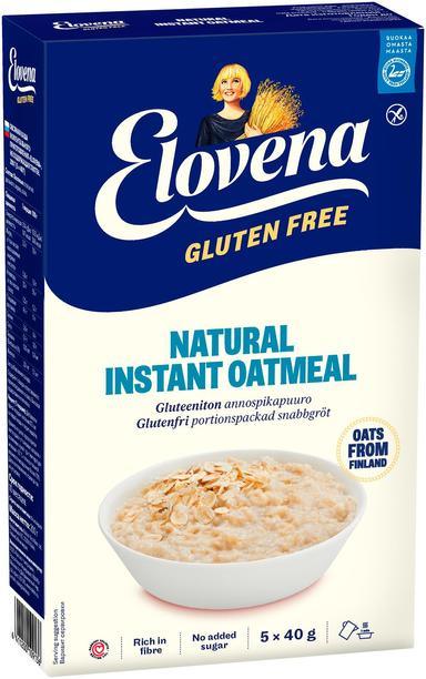 Elovena 200g gluten-free unflavoured instant oatmeal | Soposopo