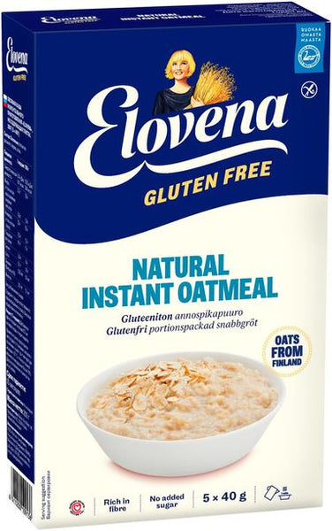 Elovena 200g gluten-free unflavoured instant oatmeal