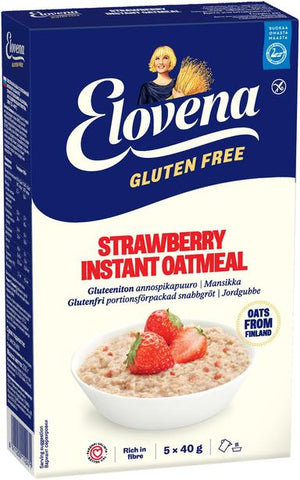 Elovena 200g gluten free strawberry porridge