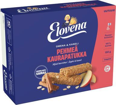 Elovena 6x30g apple-cinnamon soft oat bar