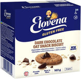 Elovena 9x18g gluten free dark chocolate snack biscuit