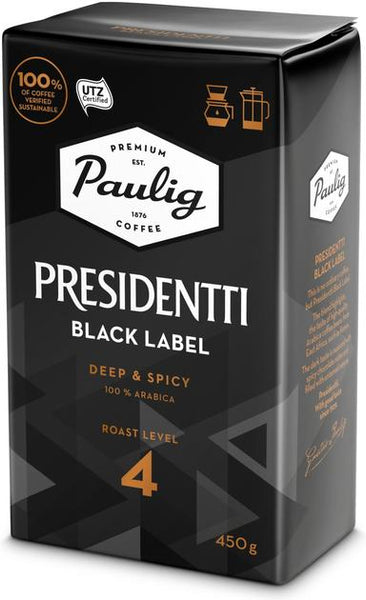 Paulig Presidentti Black Label coffee filter coffee 450g