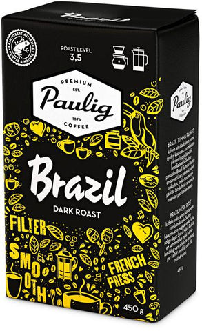 Paulig Brazil Dark Roast dark roast coffee filter coffee 450g