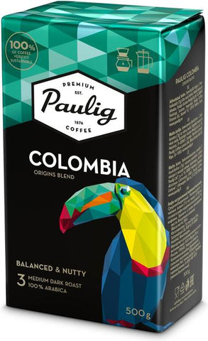 Paulig Origins Blend Colombia coffee filter grind 500g